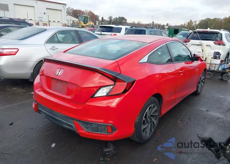 2017 Honda Civic Lx-P from USA, damaged, VIN 2HGFC4B01HH306686